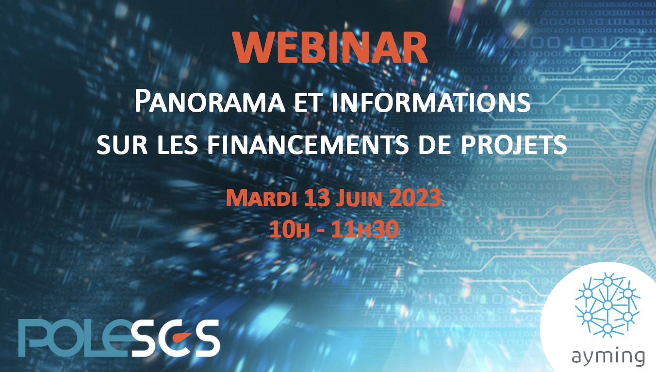 Visuel Webinar SCS - Appels à projets du 13 juin 2023