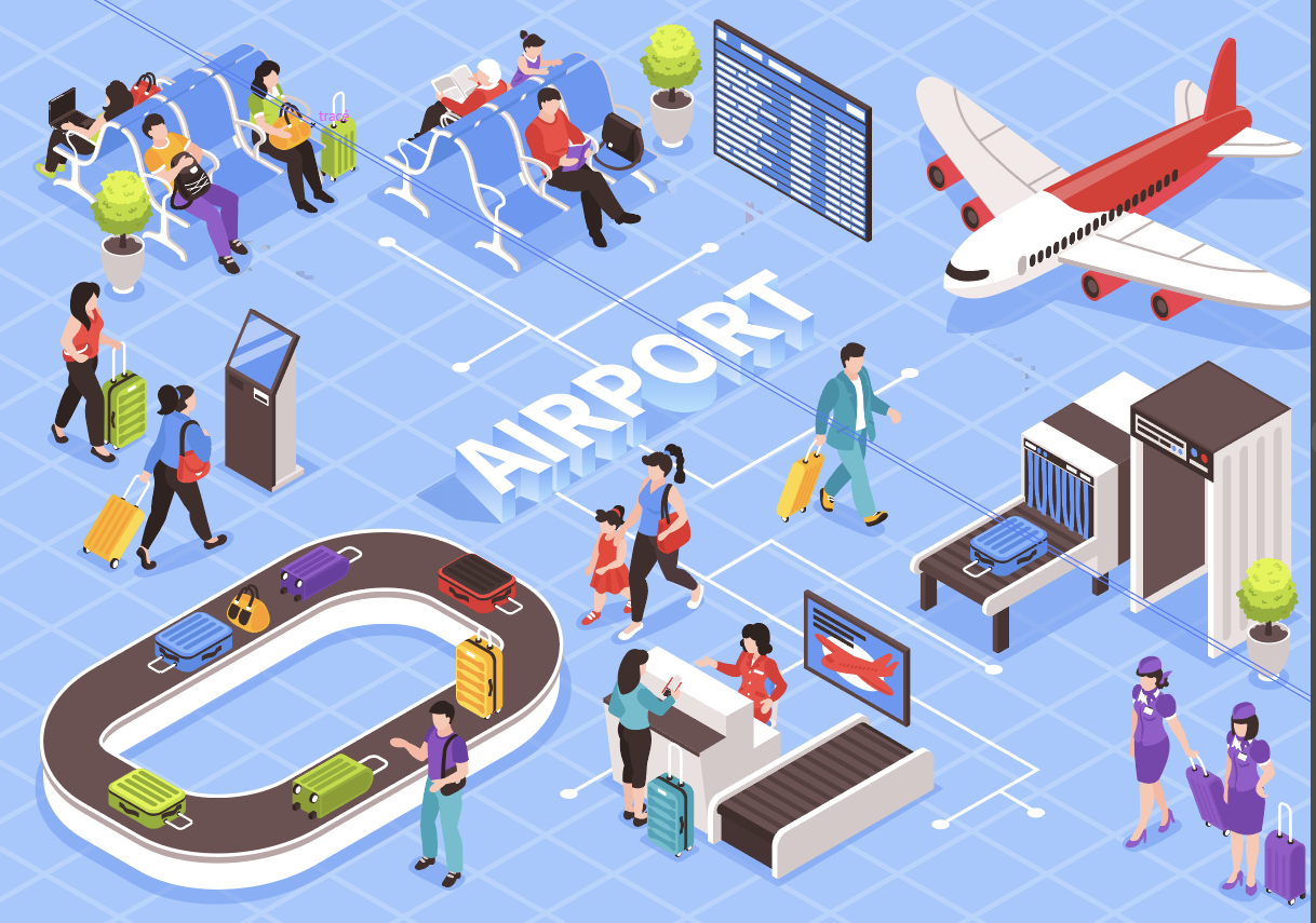 visuel projet Airport Data experience